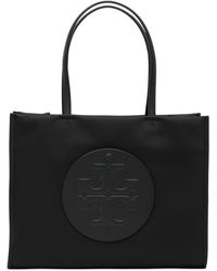 Tory Burch - Schwarze Schultertasche Ella Small Tote - Lyst