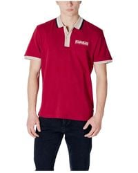 Napapijri - Herren Polo-Shirt Mit Kurzen Ärmeln - Lyst