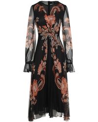Etro - Chiffon Dress - Lyst