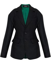 DSquared² - Jassen ,Zwart ,Wol Wollen Jas - Lyst