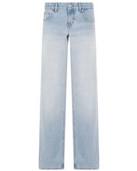 Victoria Beckham - Straight Fit Jeans - Lyst