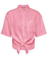 Camisas Tommy Hilfiger de mujer | Rebajas en línea, hasta el 48 % de  descuento | Lyst