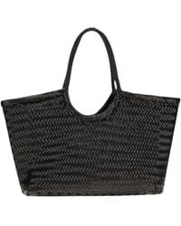 Dragon Diffusion - Geflochtene Ledertasche - Lyst