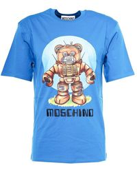Moschino Shirts - - Heren - Blauw
