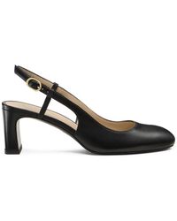 Stuart Weitzman - Schoenen ,Zwart ,Leer Babette Slingback 60 Pump - Lyst