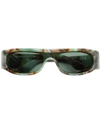 Retrosuperfuture - Accessoires ,Groen ,Pharoah Onyx Zonnebril - Lyst