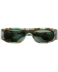 Retrosuperfuture - Accessoires ,Groen ,Pharoah Onyx Zonnebril - Lyst