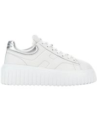 Hogan - Gestreifte Sneakers Mit H-Streifen - Lyst