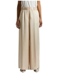 Peserico - Wide Trousers - Lyst