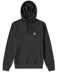 Belstaff - Dunkelblaues Kapuzensweatshirt - Lyst