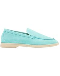 SCAROSSO - Ludovica Azzurra Denim Loafers - Lyst