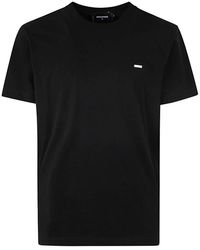 DSquared² - Schwarzes cool fit tee - Lyst