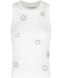 Des Phemmes - Sleeveless Tops - Lyst