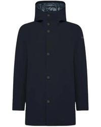 Rrd - Jassen ,Blauw ,Blauwe Parka Met Stratofabric 3 Membraan - Lyst