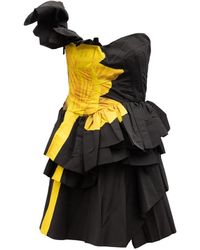 McQueen - Kleedjes ,Zwart ,Polyester Jurken - Lyst