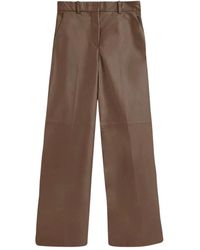 JOSEPH - Leather Trousers - Lyst
