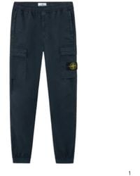 Stone Island - Slim-Fit Trousers - Lyst