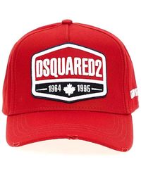 DSquared² - Logo Patch Baseball Cap - Lyst