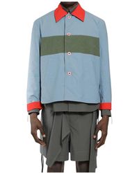 Craig Green - Jassen ,Blauw ,Katoen Omkeerbare Werkjas - Lyst