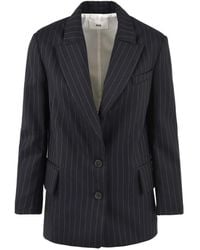 SOLOTRE - Jassen ,Blauw M1R0038 Rf Jas - Lyst