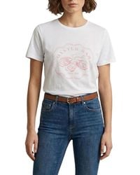 GANT - Graphic Print T-Shirt - Lyst