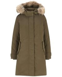 Woolrich - Grace Fur Parka - Lyst