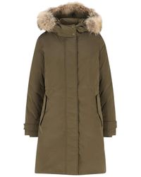 Woolrich - Grace Fur Parka - Lyst