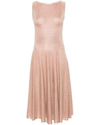 Antonino Valenti - Strickkleid mit bootsausschnitt und ausgestelltem rock - Lyst