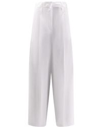 Alysi - Cropped Trousers - Lyst