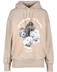 MSGM - Sudadera De Algodón, Mujer, Talla - Lyst