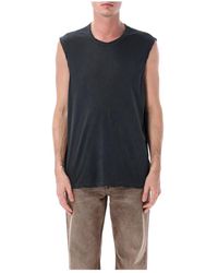 James Perse - Tops ,Zwart ,Katoen La Muscle Tank - Lyst