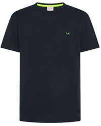 Sun 68 - T-Shirt Piquet S/S - Lyst