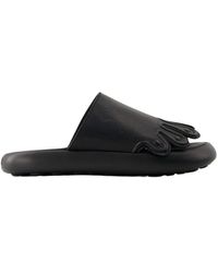 Camper - Sandalias de cuero negro - Lyst