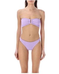 Reina Olga - Lillac ss24 strapless bikini set - Lyst