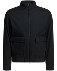 Herno - 3 Layers Wool Storm Bomberjack - Lyst