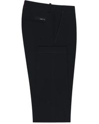 Rrd - Blauw Zwart Chino Broek Surflex Stof - Lyst