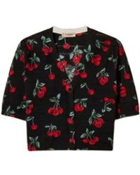 Twinset - Truien & Vesten ,Zwart ,Katoen Cardigan - Lyst