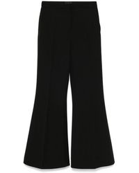Givenchy - Flared Wollen Pantalon - Lyst