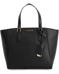 Michael Kors - Leder tote tasche mit abnehmbarem riemen - Lyst
