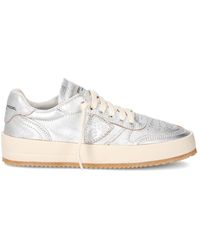 Philippe Model - Schoenen ,Grijs ,Katoen Sneakers Nice Tennis - Lyst