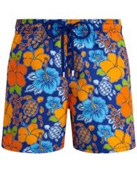 Vilebrequin - Tropische Schildkröte Badehose - Lyst