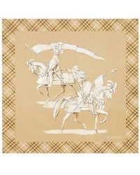 Burberry - Silky Scarves - Lyst