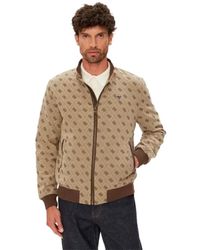 Guess - Braune Urban Blouson Jacke - Lyst