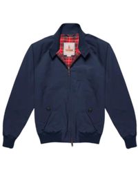 Baracuta - Jassen ,Blauw ,Leer G9 Harrington Jacket - Lyst