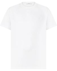 Givenchy - T-Shirt Aus Baumwolle Mit Paris Gros Grain - Lyst