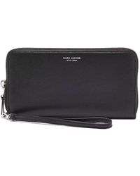 Marc Jacobs - The Slim 84 Continental Black Wallet - Lyst