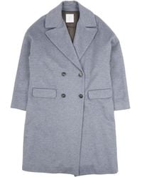 Eleventy - Double-Breasted Coats - Lyst