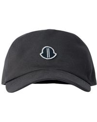 Moncler - Accessoires ,Grijs ,Baseballpet Met Geborduurd Logo - Lyst