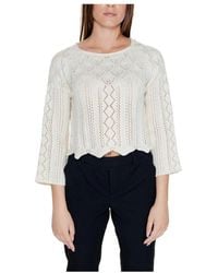 Vero Moda - Round-Neck Knitwear - Lyst