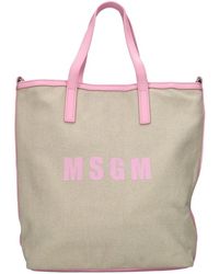 MSGM - Tote Bags - Lyst
